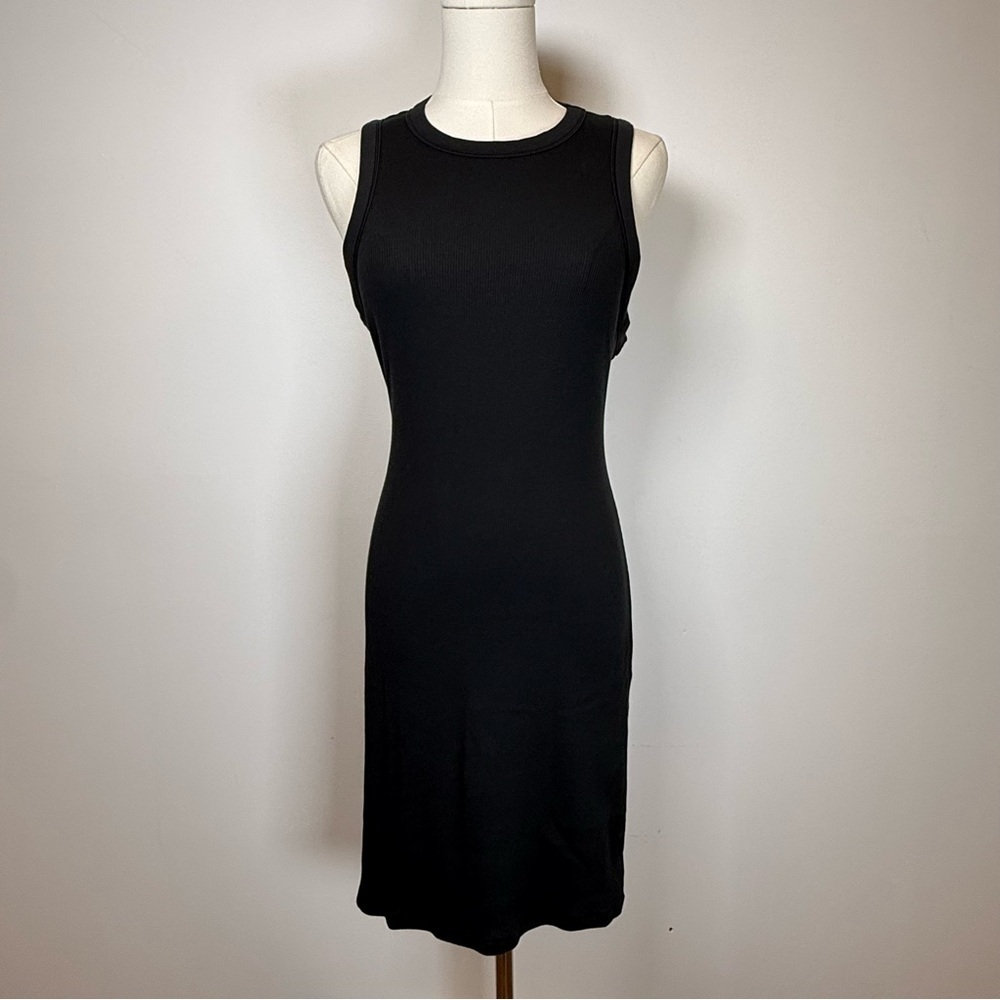 New! SKIMS Ribbed Tank Dress Cotton A-Line Breathable Fabric Women’s Size Large - Picture 3 of 13
